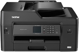 Цветной сетевой струйный принтер-копир-сканер-факс Brother MFC-J3530 формата А3