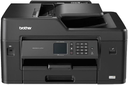 Цветное сетевое струйное МФУ Brother MFC-J3530 с дуплексом и Wi-Fi. Принтер-копир-сканер-факс формата А3 Цветное сетевое струйное МФУ Brother MFC-J3530 с дуплексом и Wi-Fi. Принтер-копир-сканер-факс формата А3